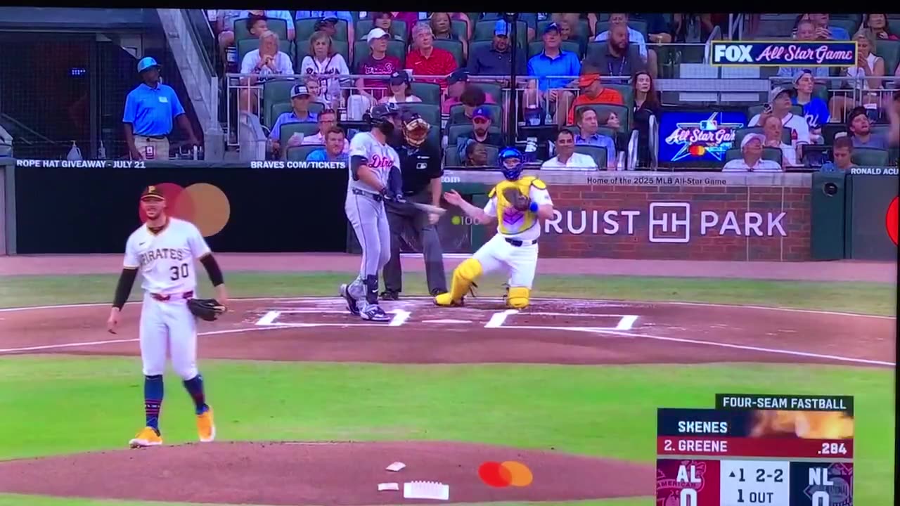 Paul Skenes P #30 1st inning @All⭐️Game