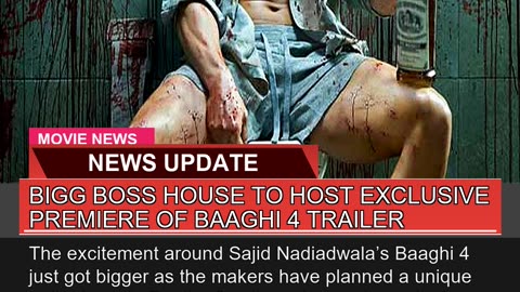 Bigg Boss House to Host Exclusive Premiere of Baag