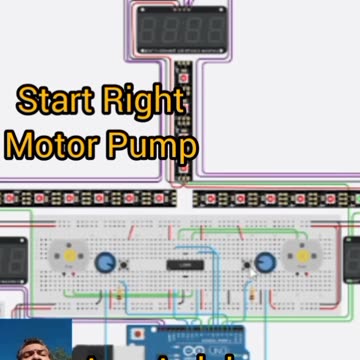 Crazy #Aircraft Fuel Tank System on #Arduino #Tinkercad #AeroArduino