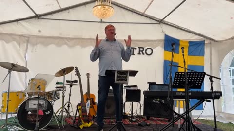 Tältmöte i Motala 5/7/2025 med Nils Emil Pettersen, Lars Öhlund mfl.