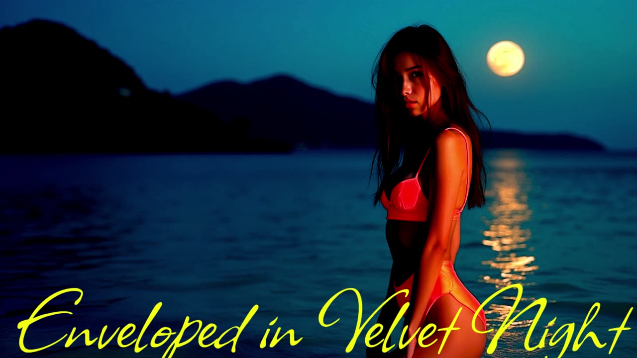 POP MUSIC. Song Enveloped in Velvet Night