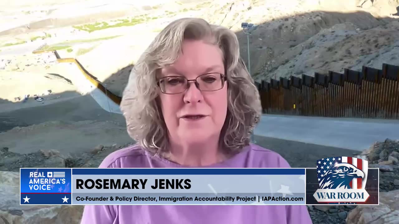 ROSEMARY JENKS: If Every Illegal Alien In This Country Doesn't Recognize That Every Step Outside His Door He Takes Puts Him At Risk Of Deportation, Including Going To Work, He Is Not Going To Self-Deport. We Need Worksite Enforcement!