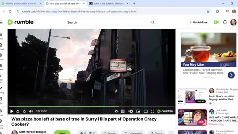 Was fatal fall in Surry Hills psyop-driven fake news or a tragic example of the butterfly effect?
