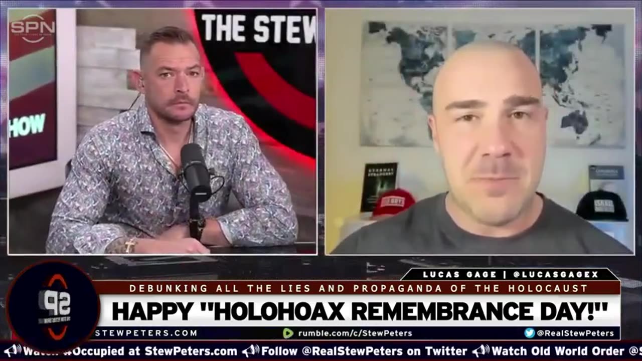 💥🔥🔥🔥💥 The Holocaust: 6 Million People did NOT Die! - Stew Paters & Lucas Gage