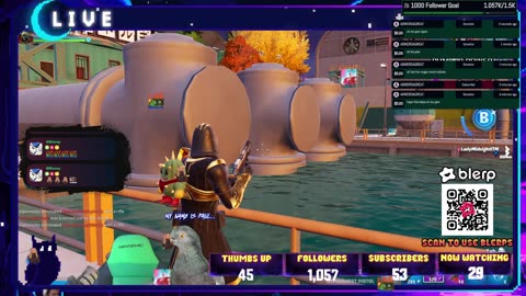 Gaming w/ PER·SE·VER·ANCE | Fortnite with the one and only LadyMidnight |