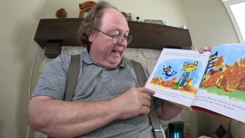 Pete the Cat in Falling for Autumn