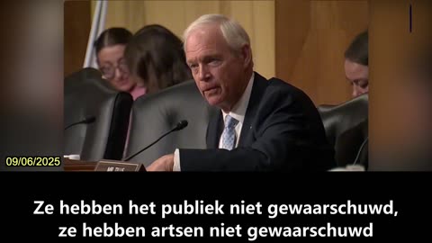 【NL】Senator Bennet trekt sterfgevallen door COVID-19 vaccin in twijfel, Ron Johnson weerlegt...