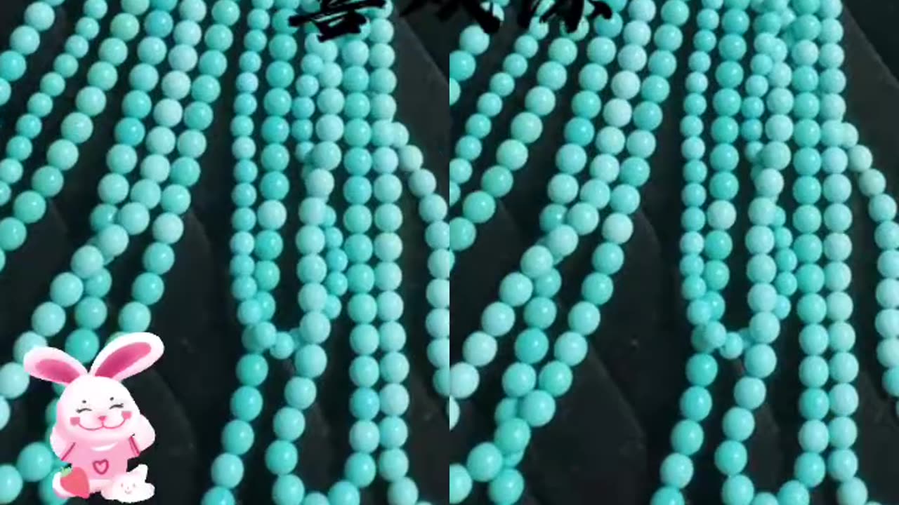 20250713-1 Sleeping Beauty Turquoise Bead String: Dreamy Nebula Trail on the Wrist and Neck