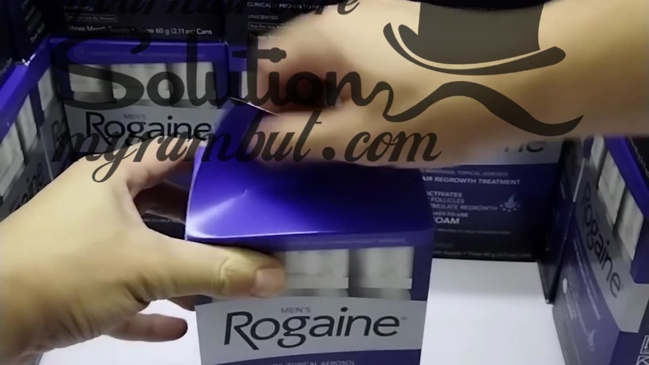 Rogaine foam video