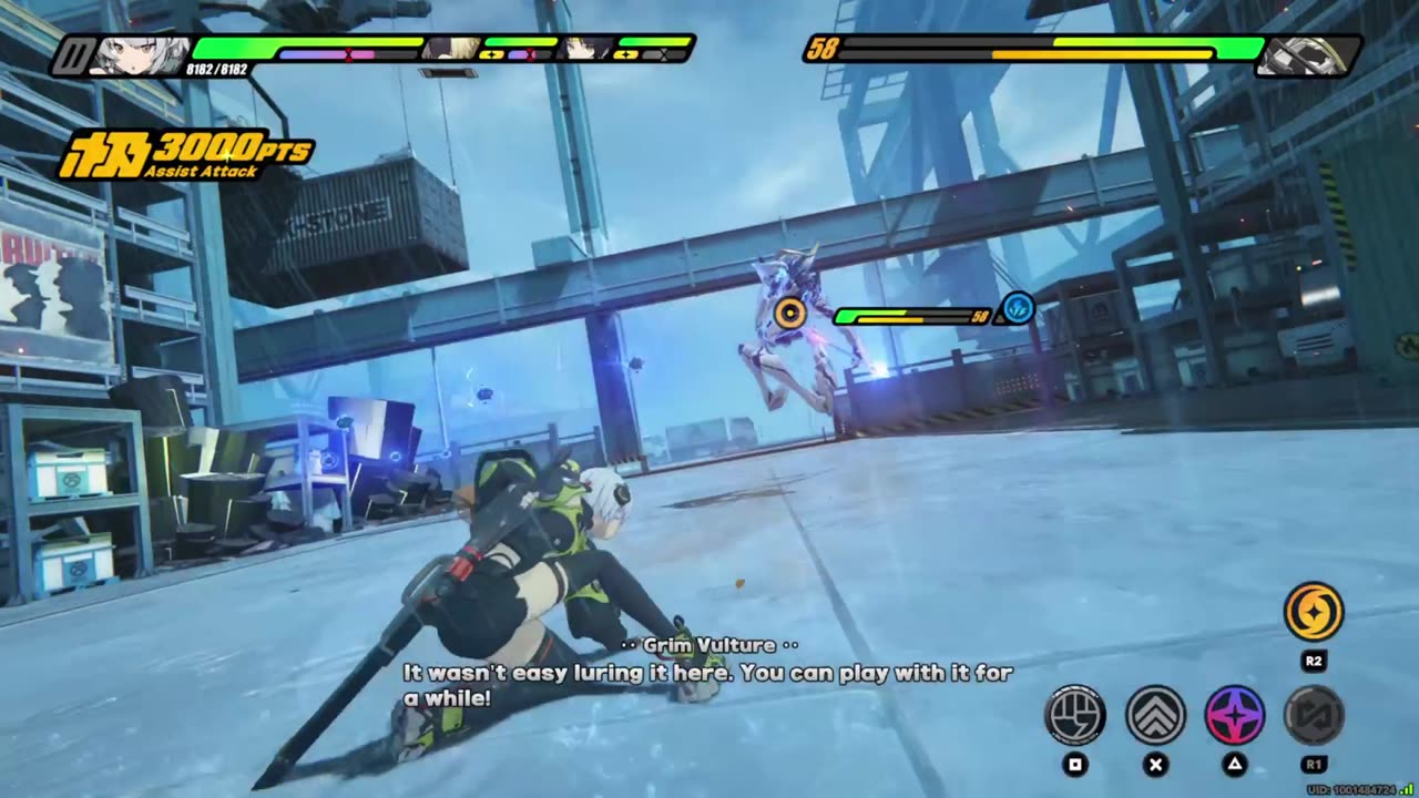 Trigger Agent Story Final Part - Boss Fight - Grim Vulture - Zenless Zone Zero