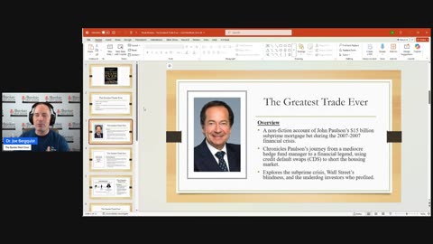Episode 421: Book Review: The Greatest Trade Ever (John Paulson)
