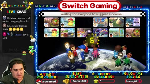 Birthday Celebration Day 4!!! Racing with Viewers! 🏎 Chaos & Fun in Mario Kart 8 Deluxe! *Live*