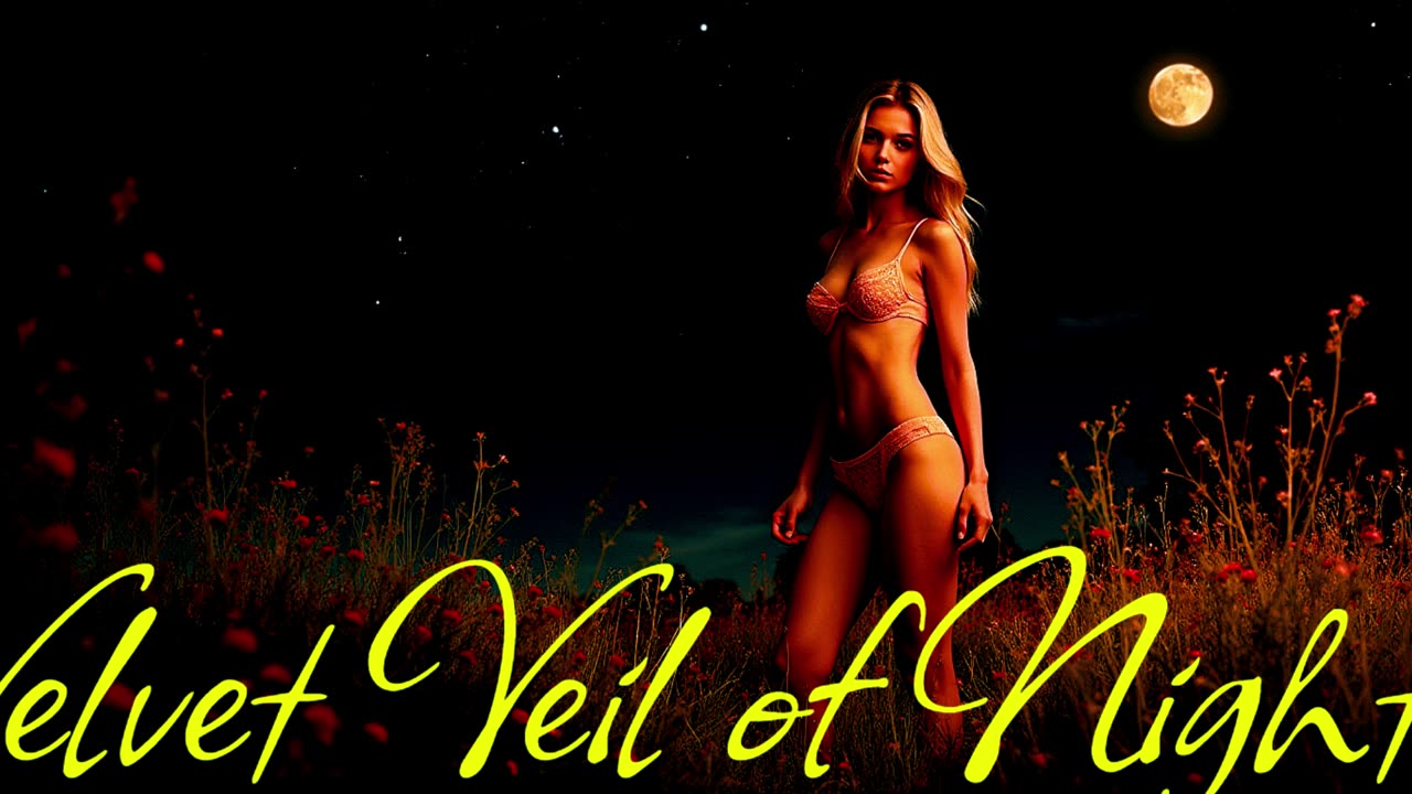 Electronic Music. Song Velvet Veil of Night.