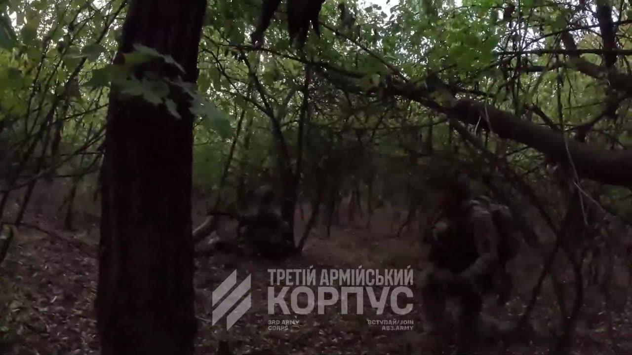 Ukrainian 3rd Assault Brigade Hunting a Russian Reconnaissance Group Near Lyman
