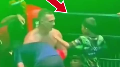 This kid gave a pro fighter the best advice !