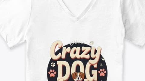 Crazy Dog Lady- And proud Tee.Limited Stock.Shop Now.Link In video description