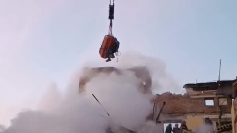 In Ternopil, a 20-year-old young man is under the rubble of a skyscraper, they are keeping