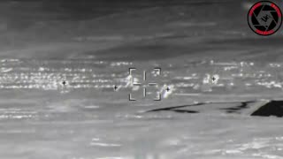 Attack Helicopter Destroys a Ukrainian Temporary Deployment Point