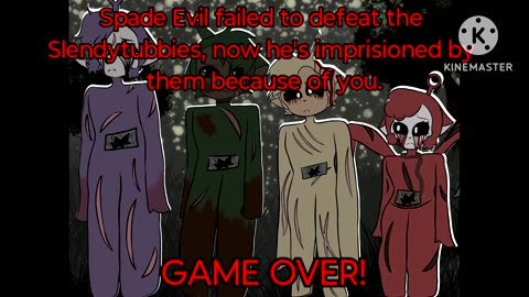 Spade Evil vs. Slendytubbies (Reloaded) (Australian Genesis Bootleg) Continue & Game Over