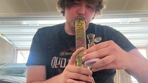 Day 493 pt2 These globs were too much wax for how much I have lol