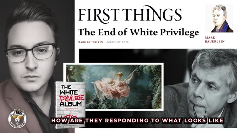 The END of WHITE PRIVILEGE | AJ RICE on MARK BAUERLEIN 'Conversations' FirstThings.com