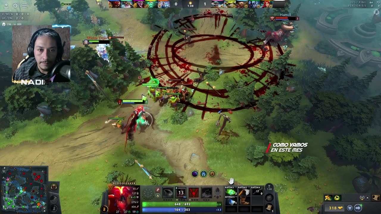 Carreras de waifus y DOTA! #dota2live #umamusume