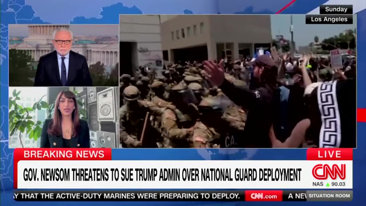 Biden’s Pentagon Spox Admits Trump Has Legal Authorization To Send National Guard To LA