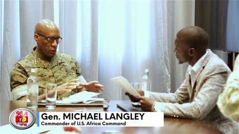 Commander Langley supports the criticism of Traore regarding 'military-to-military' relations