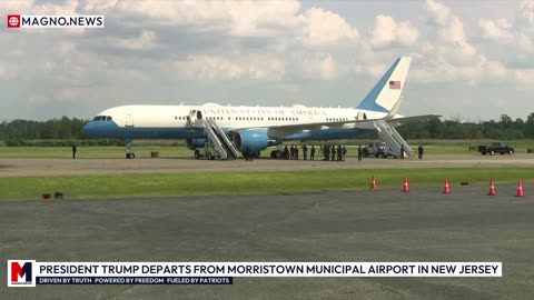 🇺🇸 President Trump Returns to The White House after MAGA Dinner in Bedminster, New Jersey [LIVE]