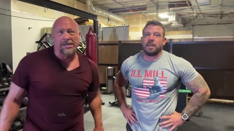 Alex Jones - working out