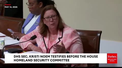 TENSE: Johnson And DHS Sec. Kristi Noem Go Head-To-Head Over Due Process Violations In Deportations