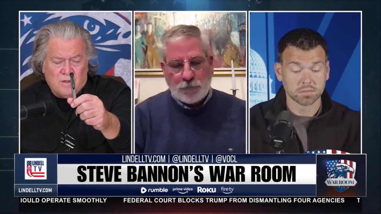 LIVE: STEVE BANNON'S WAR ROOM AM