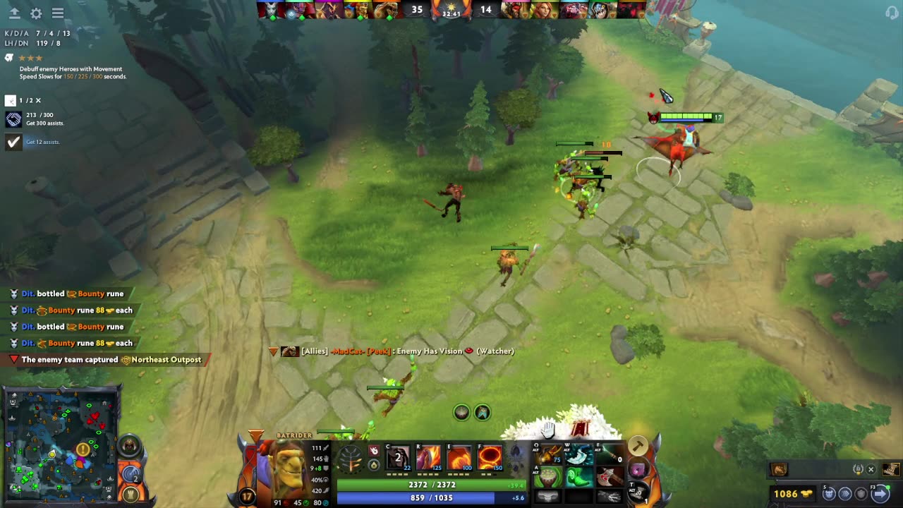 Playing Dota 2!!! Road to Immortal xD