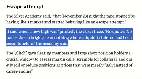 SILVER IS INEVITABLE - Did the COMEX Glitch Backfire?