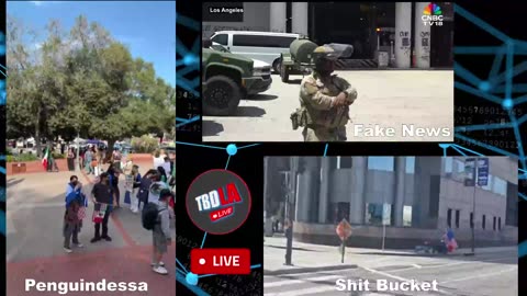 🔴LIVE: BREAKING NEWS • LA ICE RAIDS | #Live #News #LosAngeles #OperationNoGUDE #Protest #IceRaid