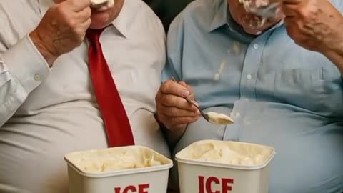 Trump eat