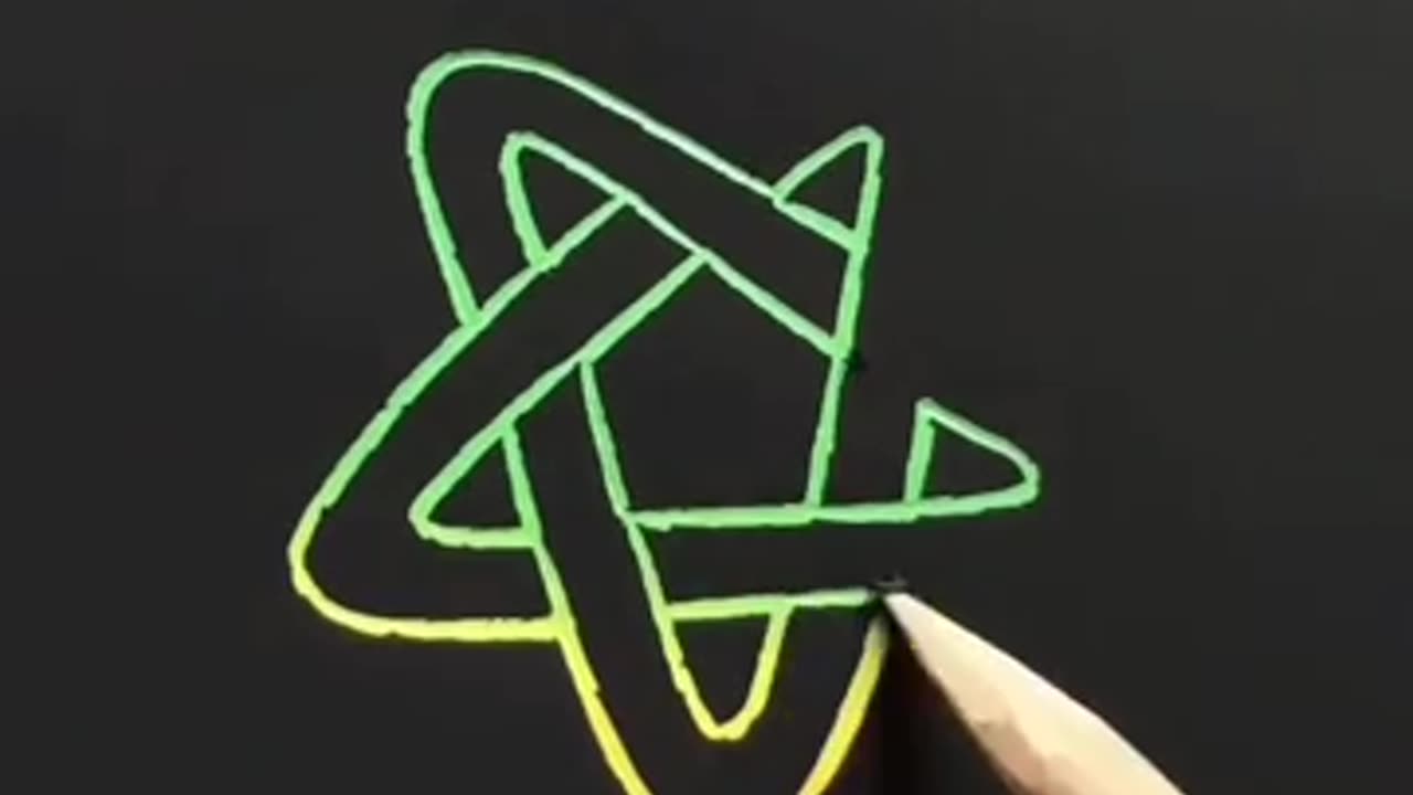 Must Watch: How To Draw a 3D Star