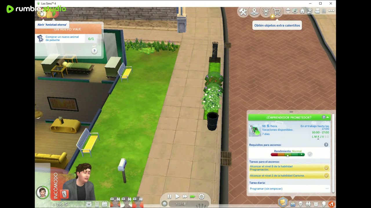 Sims 4 reto florear sim