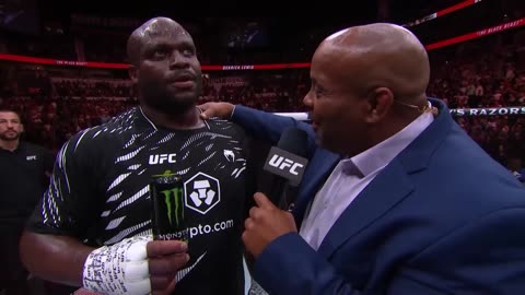 Derrick Lewis Octagon Interview | UFC Nashville