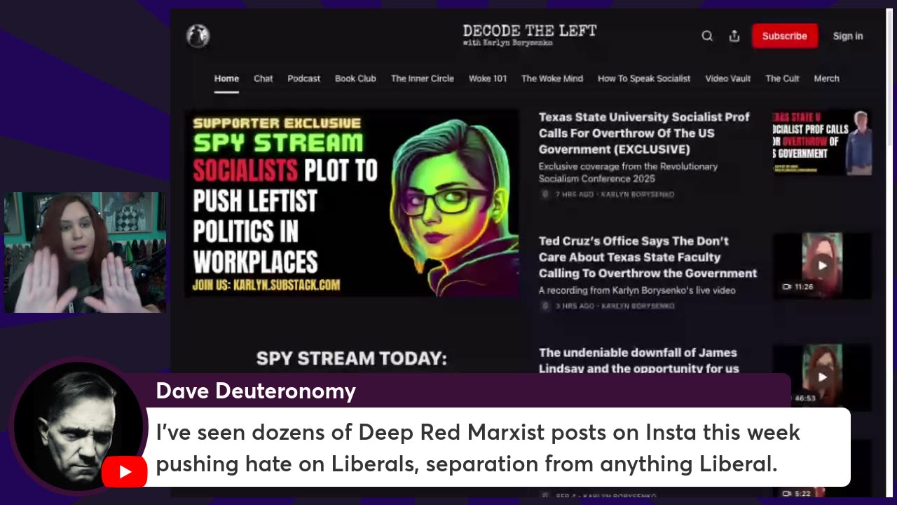 Conservatives don’t care about communists trying to overthrow the government