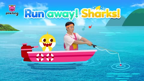 😱 Run Away from the Sharks! | Animal Song | Hoi's Playground | Pinkfong Baby Shark Kids Song