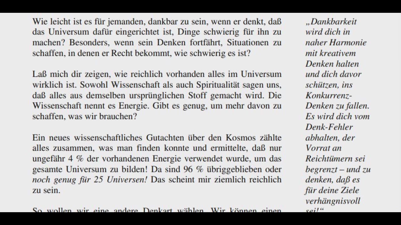 SolayasErkenntnisse - Wes Hopper - Die Macht der Dankbarkeit