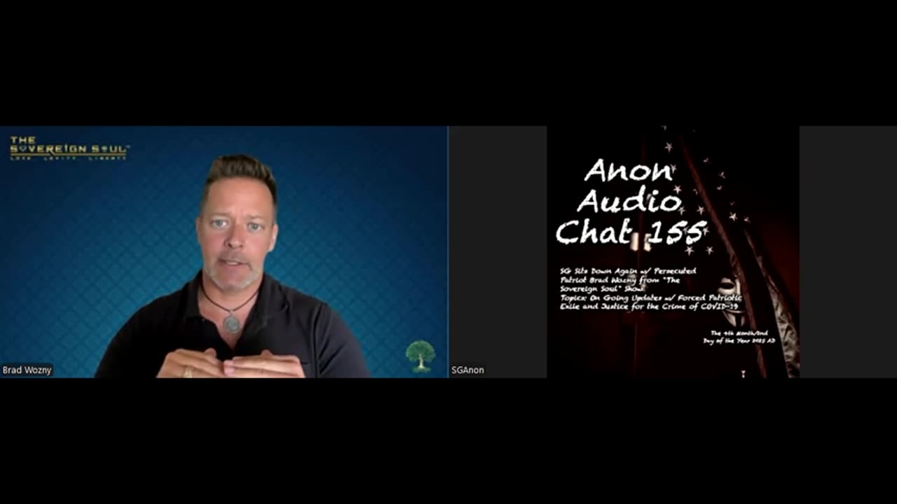 SG AUDIO CHAT 155 w Persecuted Persona-Non-Grata Brad Wozny...(4-2-25)