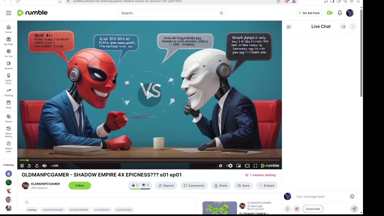 OLDMANPCGAMER - SHADOW EMPIRE 4X EPICNESS??? s01 ep01