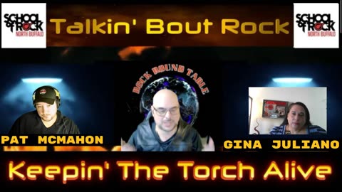 TBR S4 Premiere Rock Round Table Series Premiere with Gina Juliano and Pat McMahon!