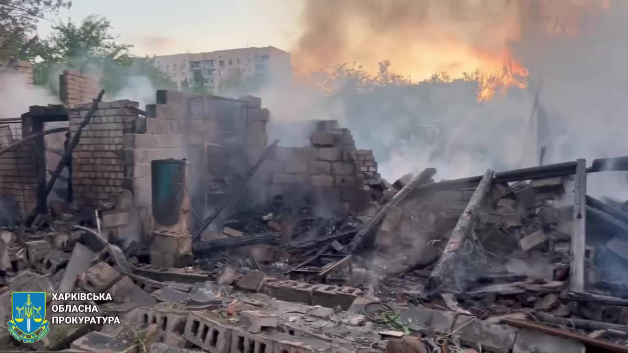 Kharkiv Hit By 9 Shahed Drones and 2 Kh-101 Cruise Missiles with Only 1 Confirmed Injured