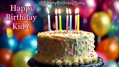 Happy Birthday Kid (You're a Year Older) | Funny Birthday Song for Kids 2024