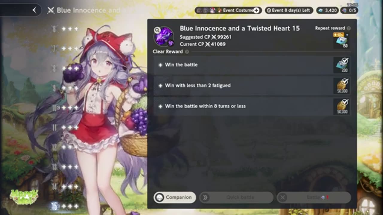 Marry Me! Challenge Battle 15 - BrownDust II