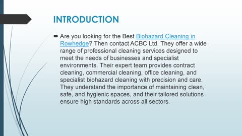 Best Biohazard Cleaning in Rowhedge