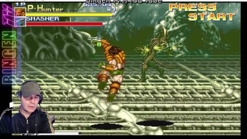 Bingen Tv Games Time//Alien vs. Predator Arcade //Get away from her, you bitch!